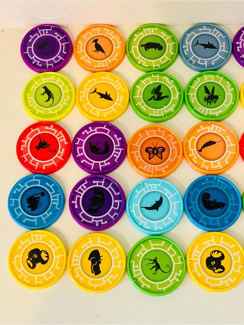 Wild Kratts Power Disc Lot 2014 Set of 35 Creature Power Animals Toy Action